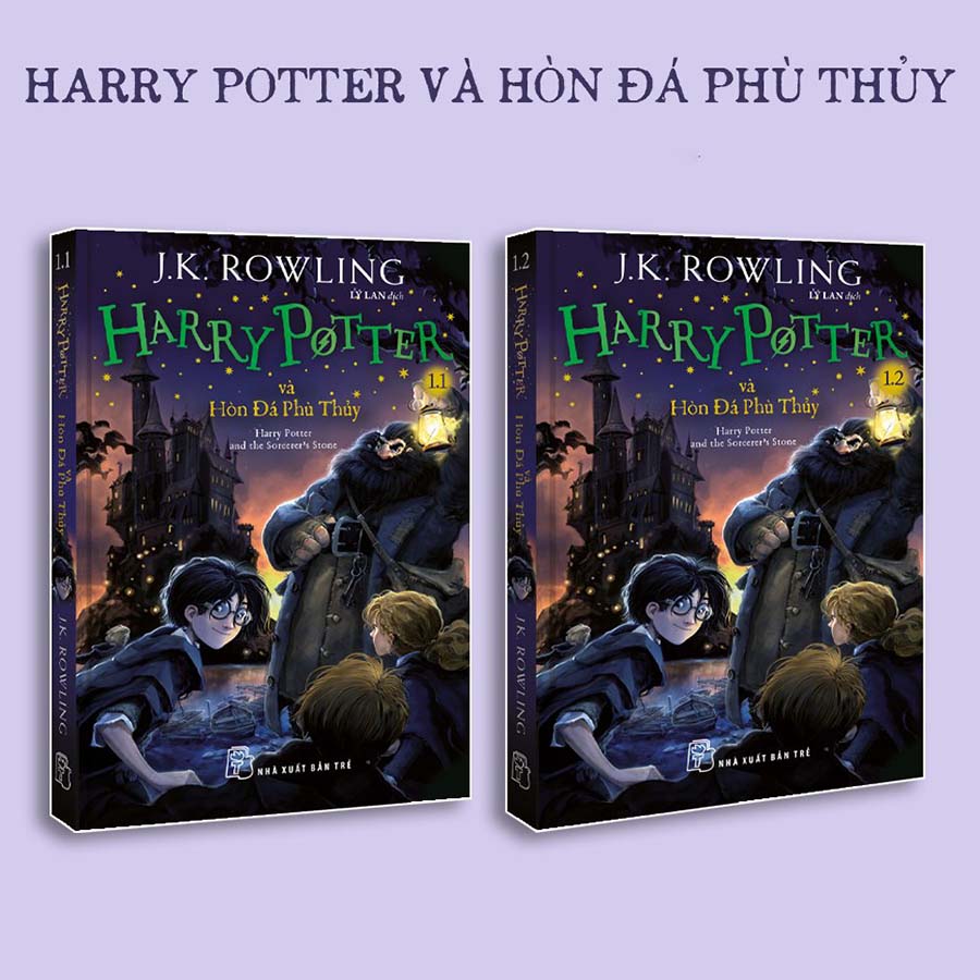 Combo 2 Cuốn Harry Potter Và Hòn Đá Phù Thủy Tập 1 - Khổ Nhỏ