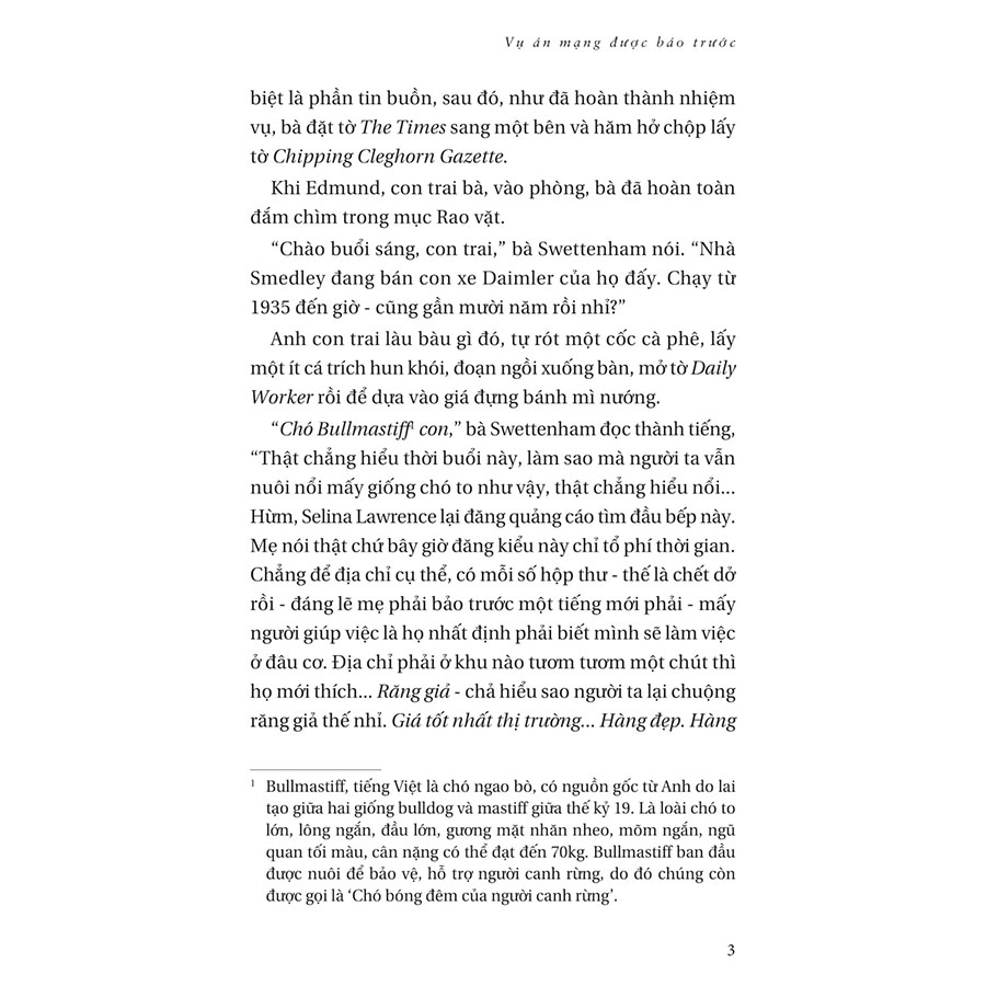 Vụ Án Mạng Được Báo Trước - Một Vụ Án Của Jane Marple - Agatha Christie