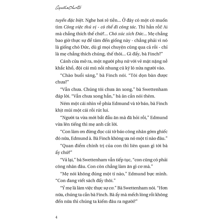 Vụ Án Mạng Được Báo Trước - Một Vụ Án Của Jane Marple - Agatha Christie