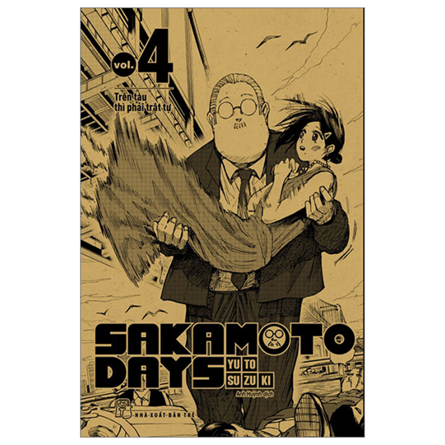 Sakamoto Days Tập 4 - Trên Tàu Thì Phải Trật Tự