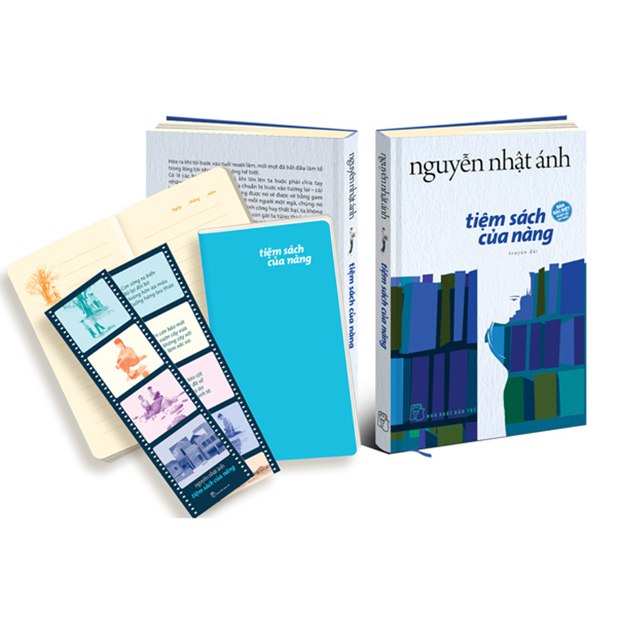 Tiệm Sách Của Nàng - Bìa Cứng - Nguyễn Nhật Ánh - Tặng Kèm Bookmark Photostrip + Sổ Tay