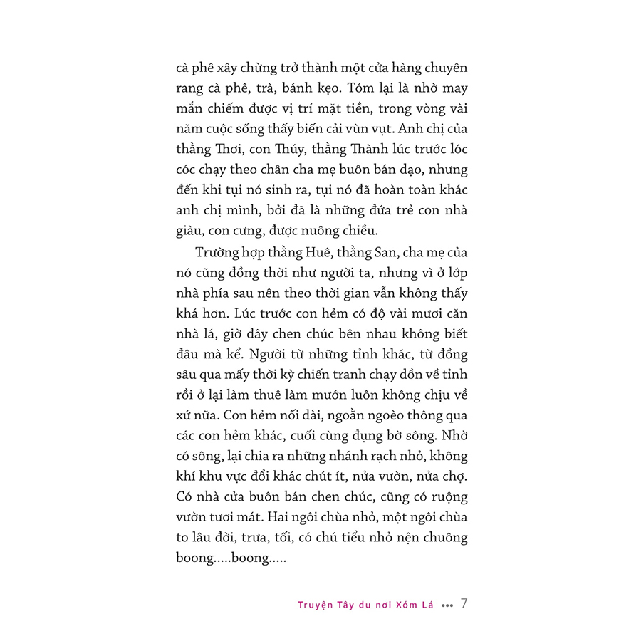 Văn Học Thiếu Nhi - Truyện Tây Du Nơi Xóm Lá