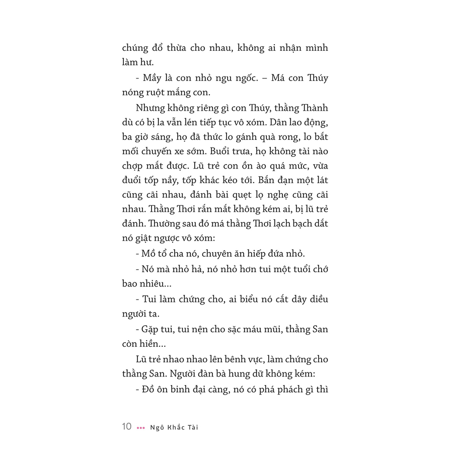 Văn Học Thiếu Nhi - Truyện Tây Du Nơi Xóm Lá