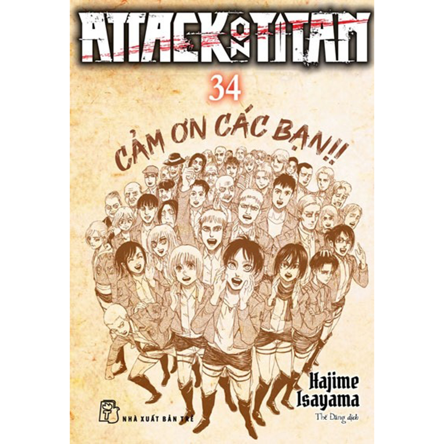 Attack On Titan Tập 34 Bản Đặc Biệt