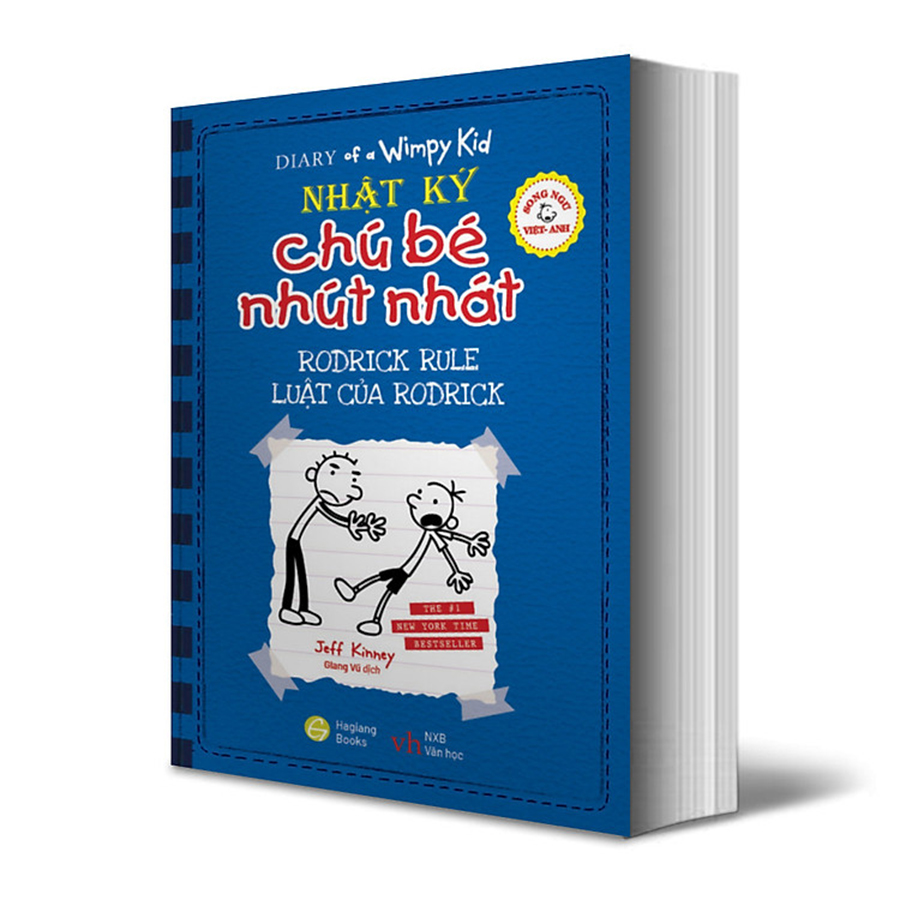 Nhật Ký Chú Bé Nhút Nhát Phiên Bản Song Ngữ Việt - Anh Tập 2 - Luật Của Rodrick