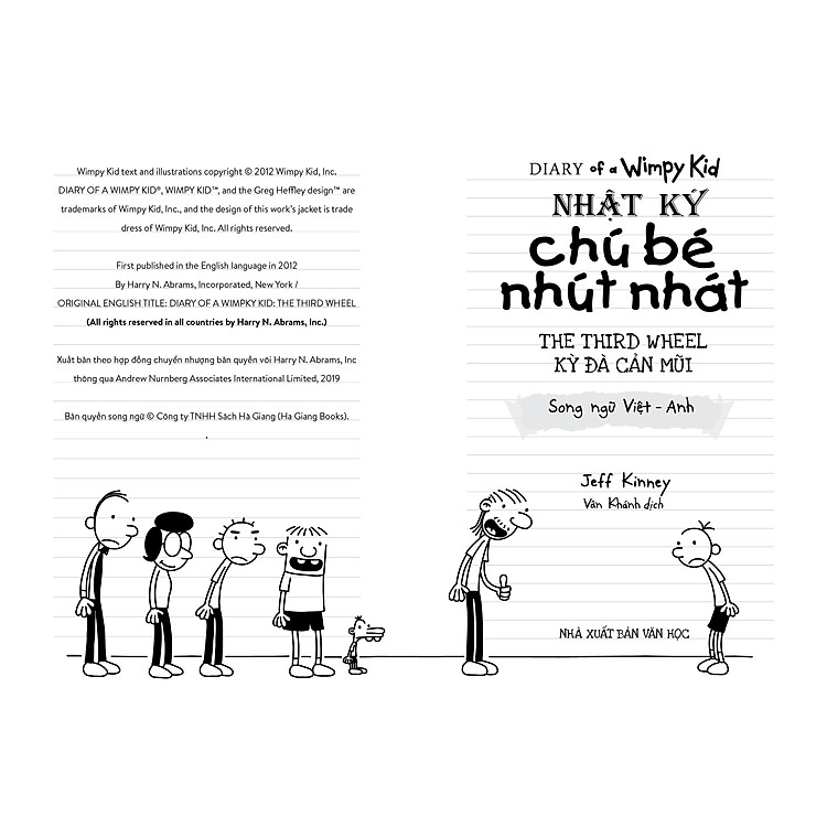 Nhật Ký Chú Bé Nhút Nhát Phiên Bản Song Ngữ Việt - Anh Tập 7 - Kỳ Đà Cản Mũi
