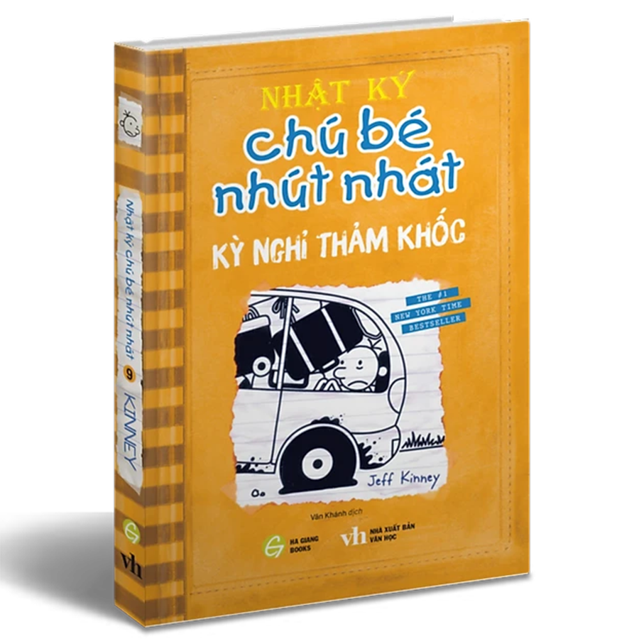 Nhật Ký Chú Bé Nhút Nhát Phiên Bản Song Ngữ Việt - Anh Tập 9 - Kỳ Nghỉ Thảm Khốc