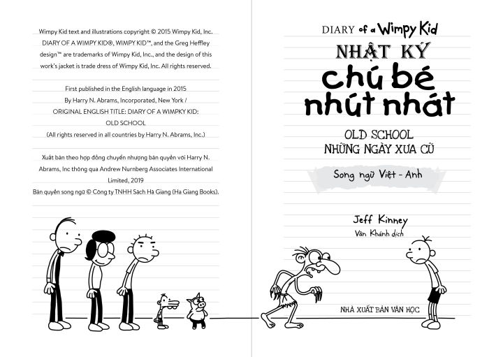 Nhật Ký Chú Bé Nhút Nhát Phiên Bản Song Ngữ Việt - Anh Tập 10 - Những Ngày Xưa Cũ
