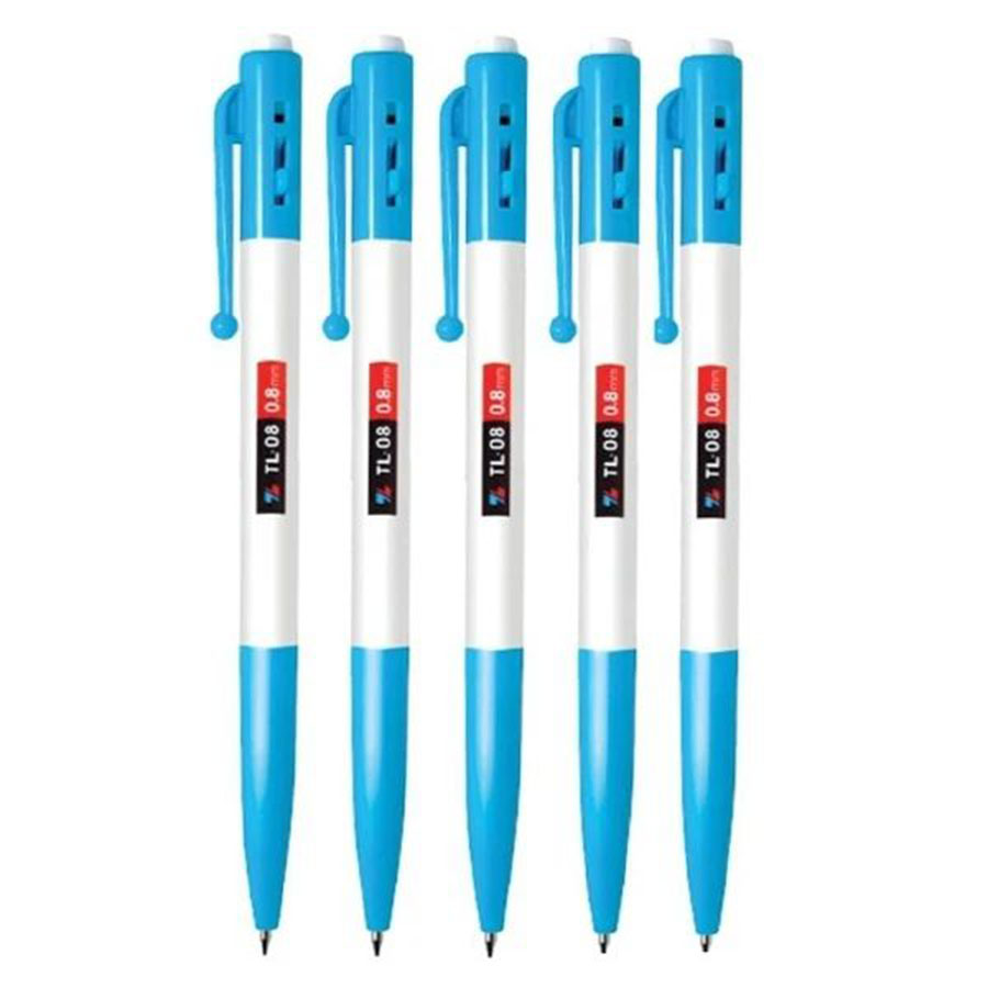 Vỉ 5 Bút Bi Thiên Long TL08