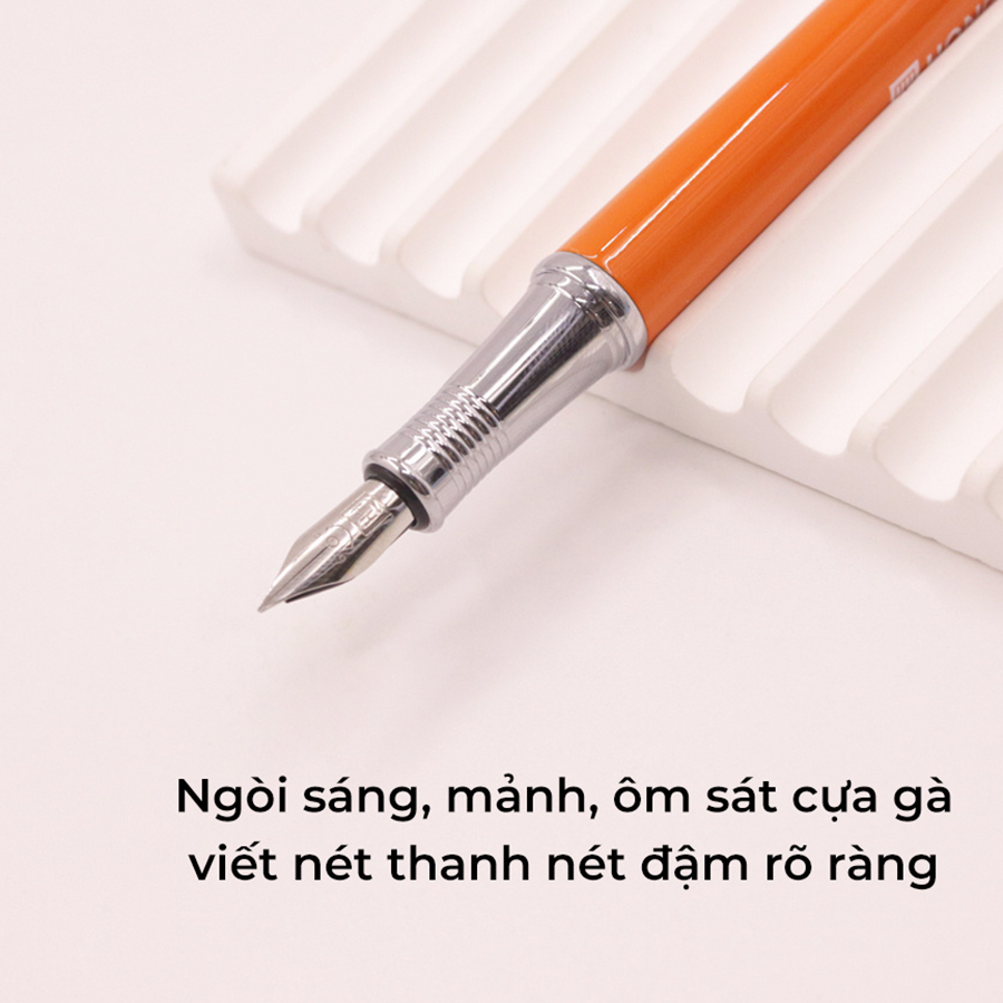 Bút Máy Nét Hoa Tiny 2276 - Nét Thanh Nét Đậm Luyện Chữ Đẹp