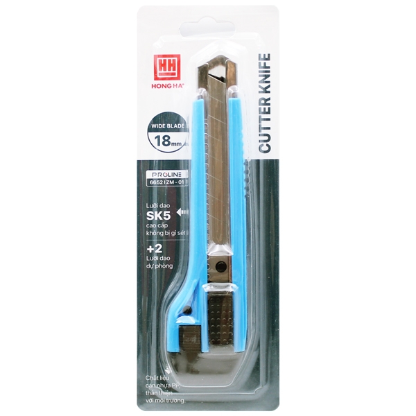 Dao Dọc Giấy Hồng Hà 18mm ZM-01 6652