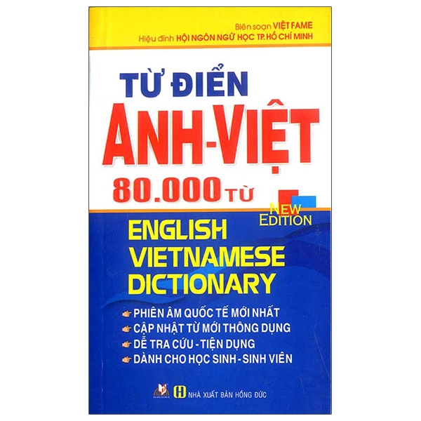 Từ điển Anh - Việt 80.000 từ