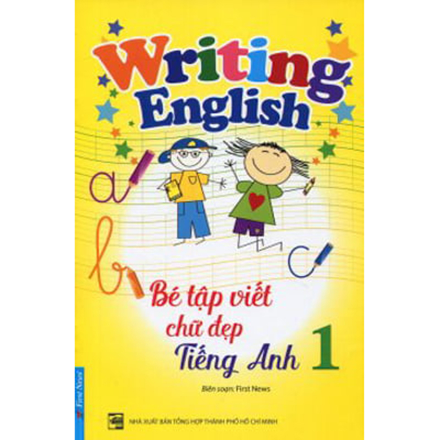 Bé Tập Viết Chữ Đẹp Tiếng Anh 1 - Khổ Nhỏ