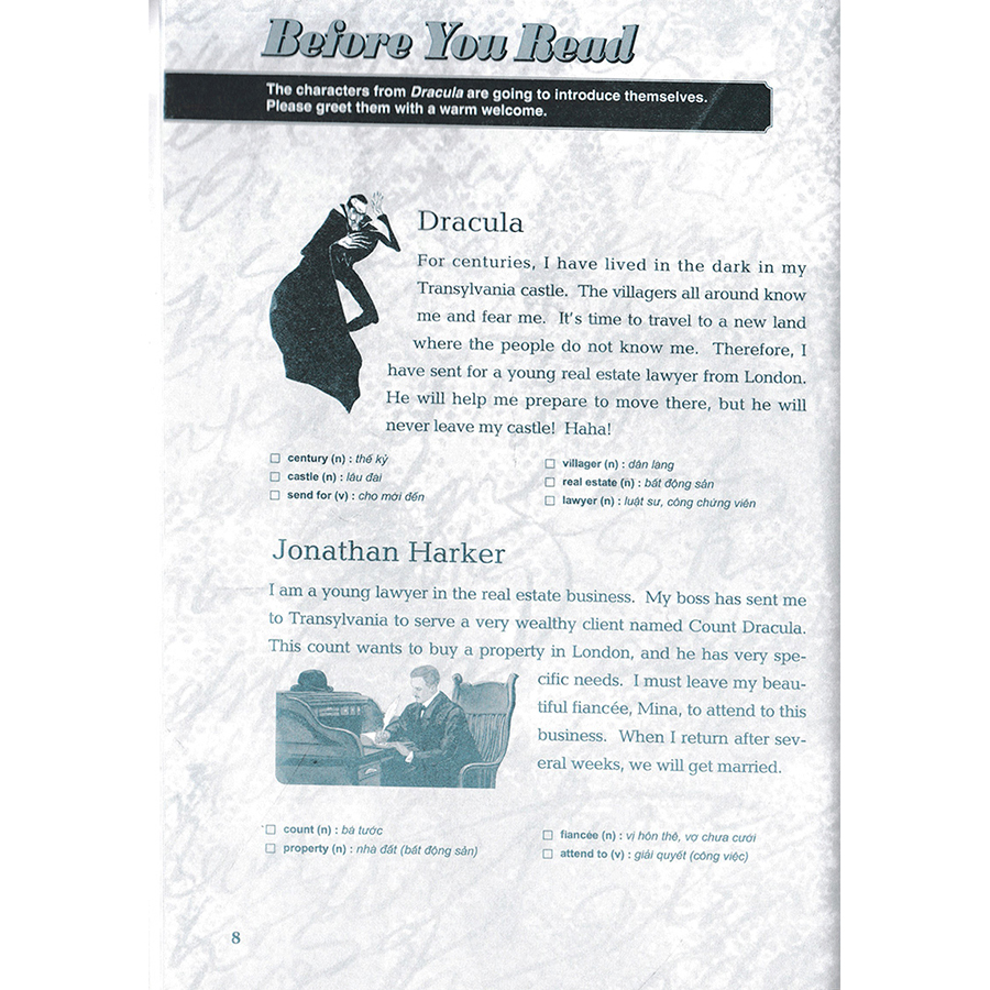 Happy Reader - Bá Tước Dracula + CD