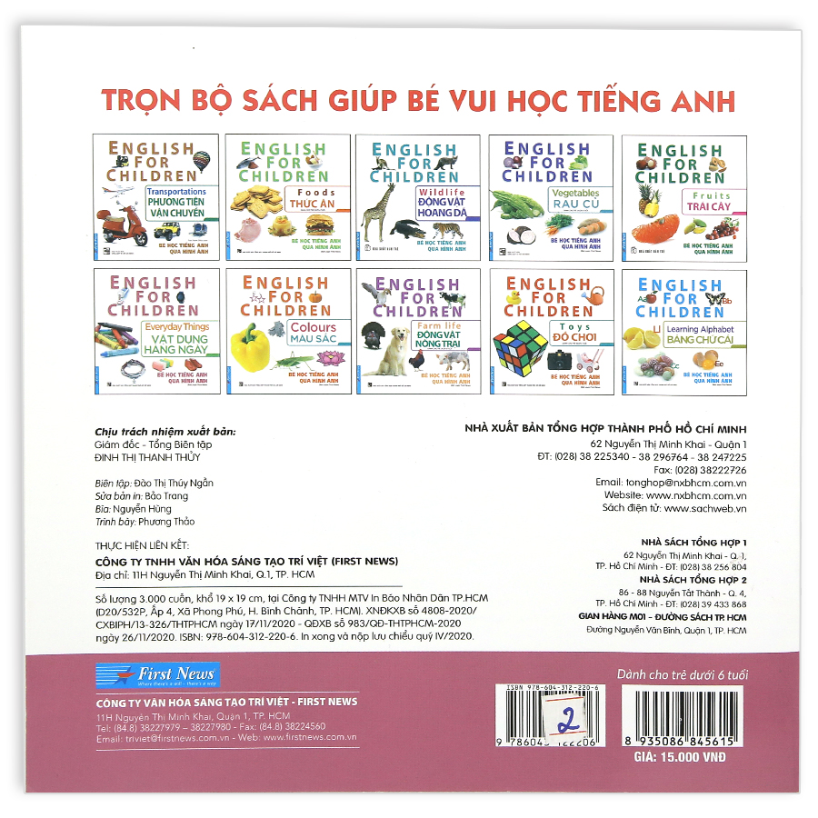 Bé Học Tiếng Anh Qua Hình ảnh - Vật Dụng Hàng Ngày