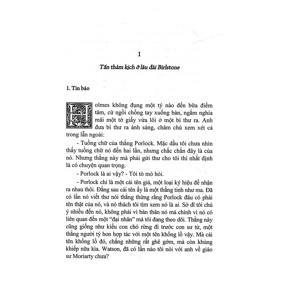 Sherlock Holmes Toàn Tập Tập 3