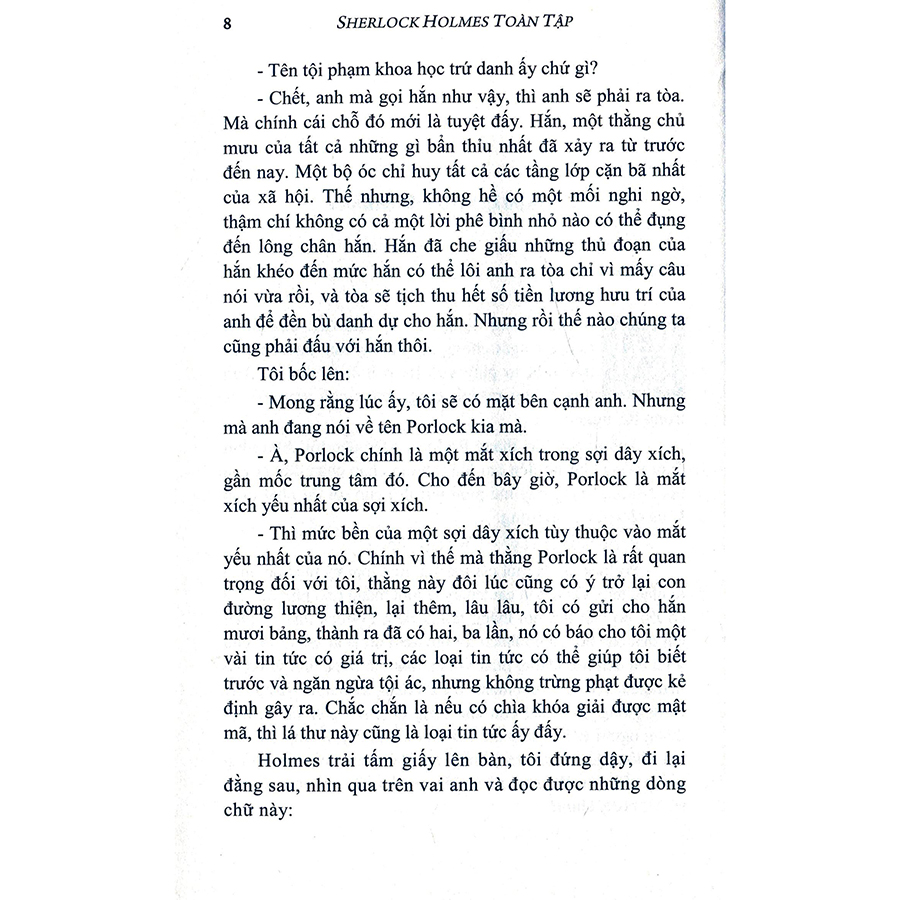 Sherlock Holmes Toàn Tập Tập 3