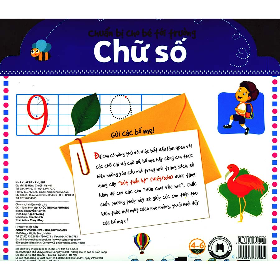Chuẩn Bị Cho Bé Tới Trường - Chữ Số 1 2 3