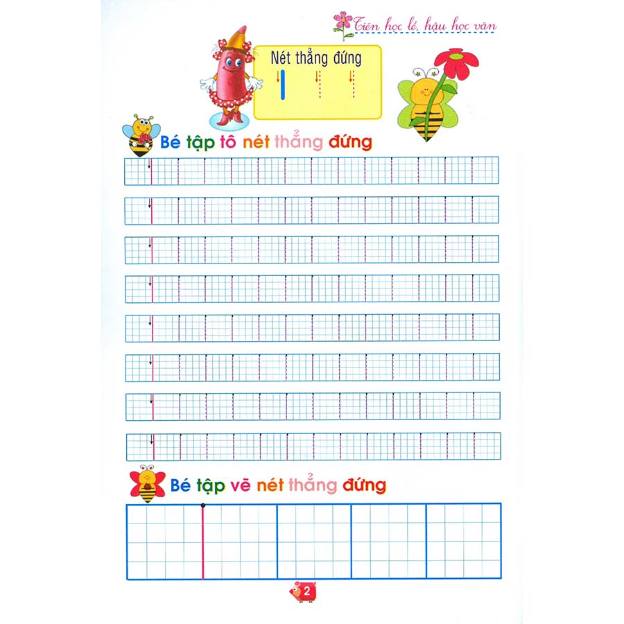 Chuẩn Bị Cho Bé Vào Lớp 1 - Tập Tô Nét Cơ Bản Quyển 1