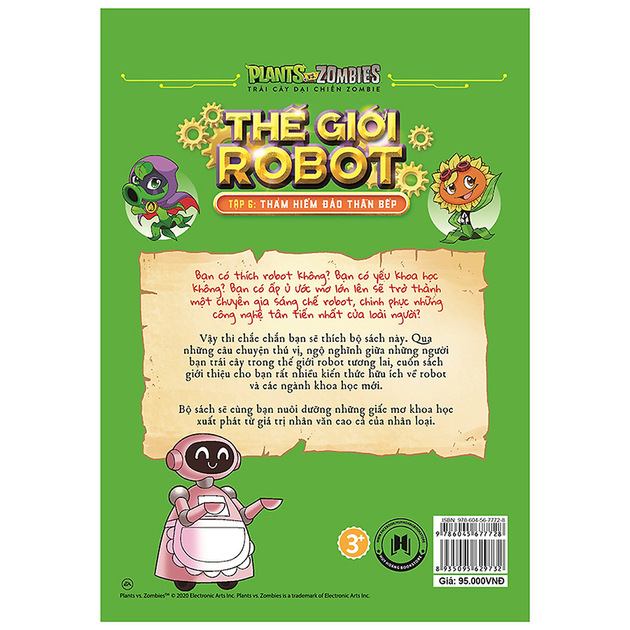 Trái Cây Đại Chiến Zombie - Thế Giới Robot Tập 6: Thám Hiểm Đảo Thần Bếp
