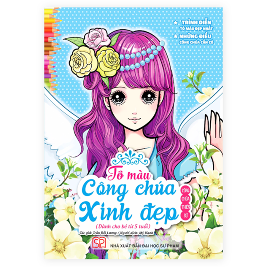 Tô Màu Công Chúa Xinh Đẹp - Công Chúa Thiên Sứ