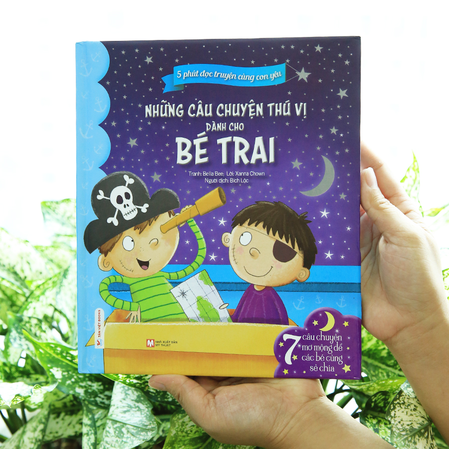 5 Phút Đọc Truyện Cùng Con Yêu - Những Câu Chuyện Thú Vị Dành Cho Bé Trai