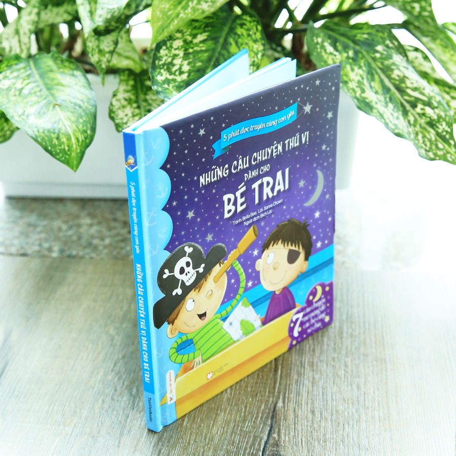 5 Phút Đọc Truyện Cùng Con Yêu - Những Câu Chuyện Thú Vị Dành Cho Bé Trai