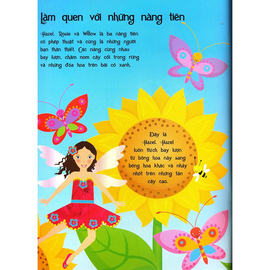 Dán Hình Sáng Tạo Trang Phục Búp Bê - Những Nàng Tiên