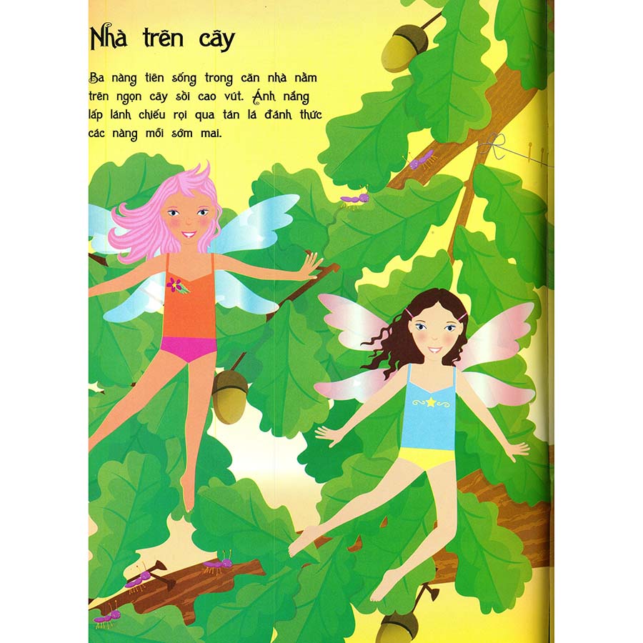 Dán Hình Sáng Tạo Trang Phục Búp Bê - Những Nàng Tiên