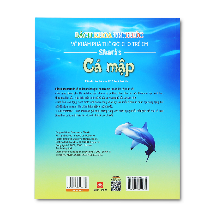 Bách Khoa Tri Thức Về Khám Phá Thế Giới Cho Trẻ Em - Cá Mập