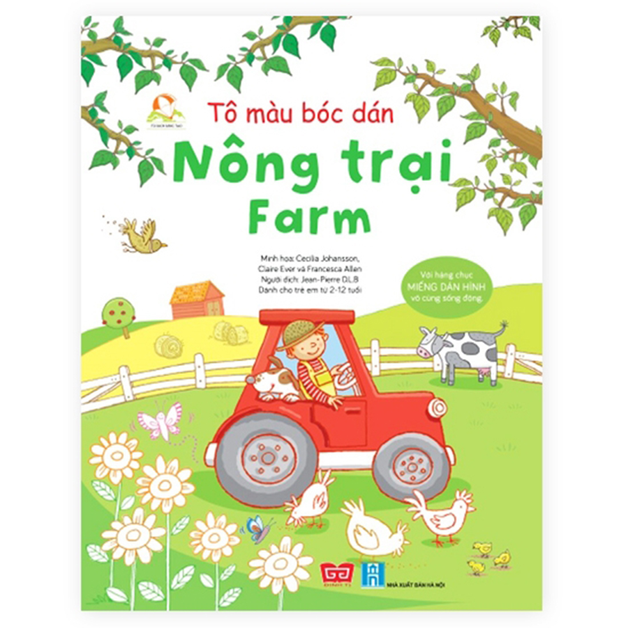 Tô Màu Bóc Dán - Nông Trại - Farm