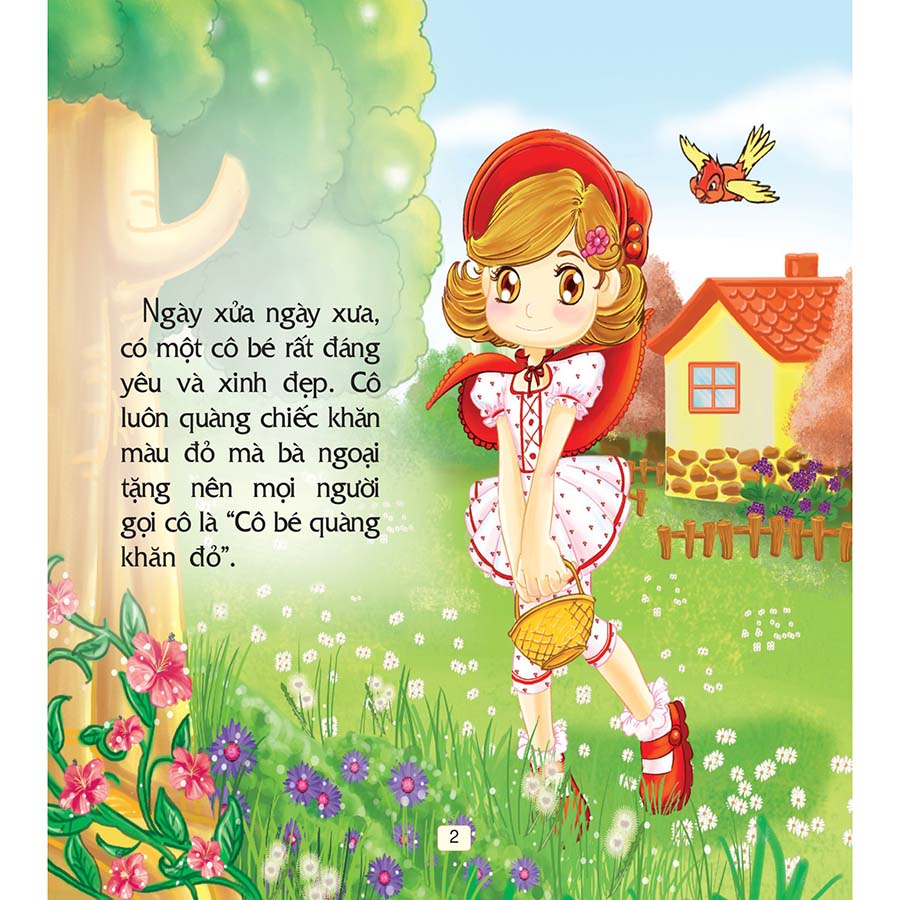 Truyện Cổ Tích Thế Giới Hay Nhất - Cô Bé Quàng Khăn Đỏ