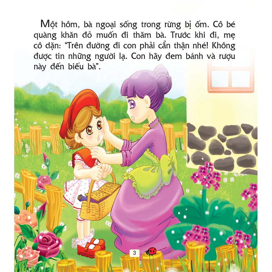Truyện Cổ Tích Thế Giới Hay Nhất - Cô Bé Quàng Khăn Đỏ