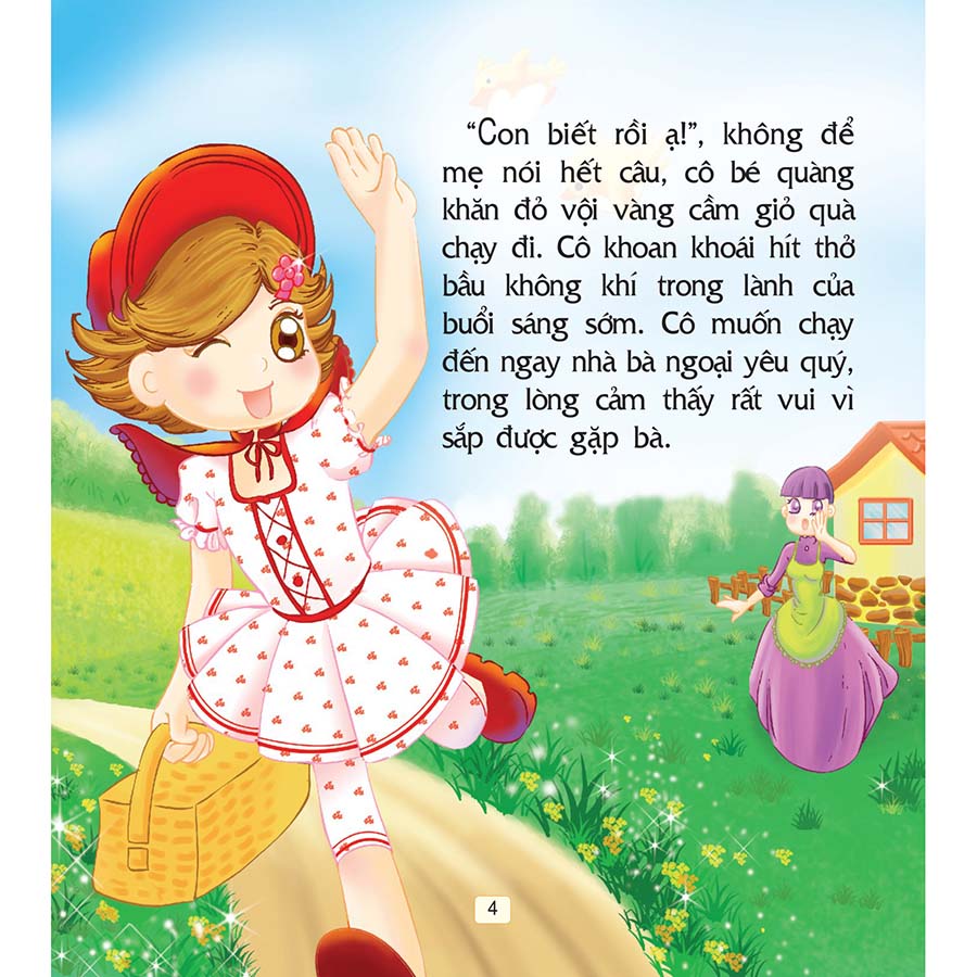 Truyện Cổ Tích Thế Giới Hay Nhất - Cô Bé Quàng Khăn Đỏ