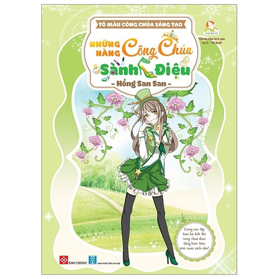 Tô Màu Công Chúa Sáng Tạo - Những Nàng Công Chúa Sành Điệu