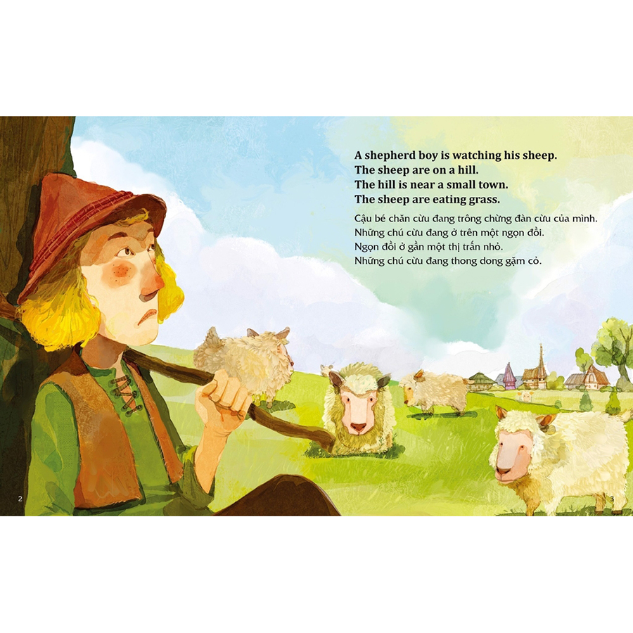 Học Tiếng Anh Cùng Truyện Ngụ Ngôn Aesop - Cậu Bé Chăn Cừu Và Con Sói - The Shepherd Boy And The Wolf
