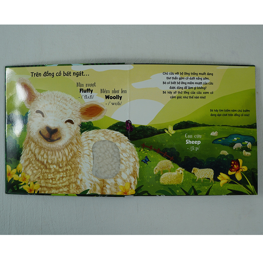 Touch And Feel - Sách Sờ Chạm Khám Phá - Thế Giới Động Vật - Một Ngày Giữa Thiên Nhiên