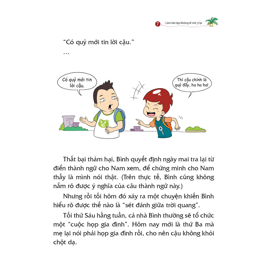 Kỹ Năng Quản Lý Bản Thân - Làm Bài Tập Không Lề Mề, Ỷ Lại