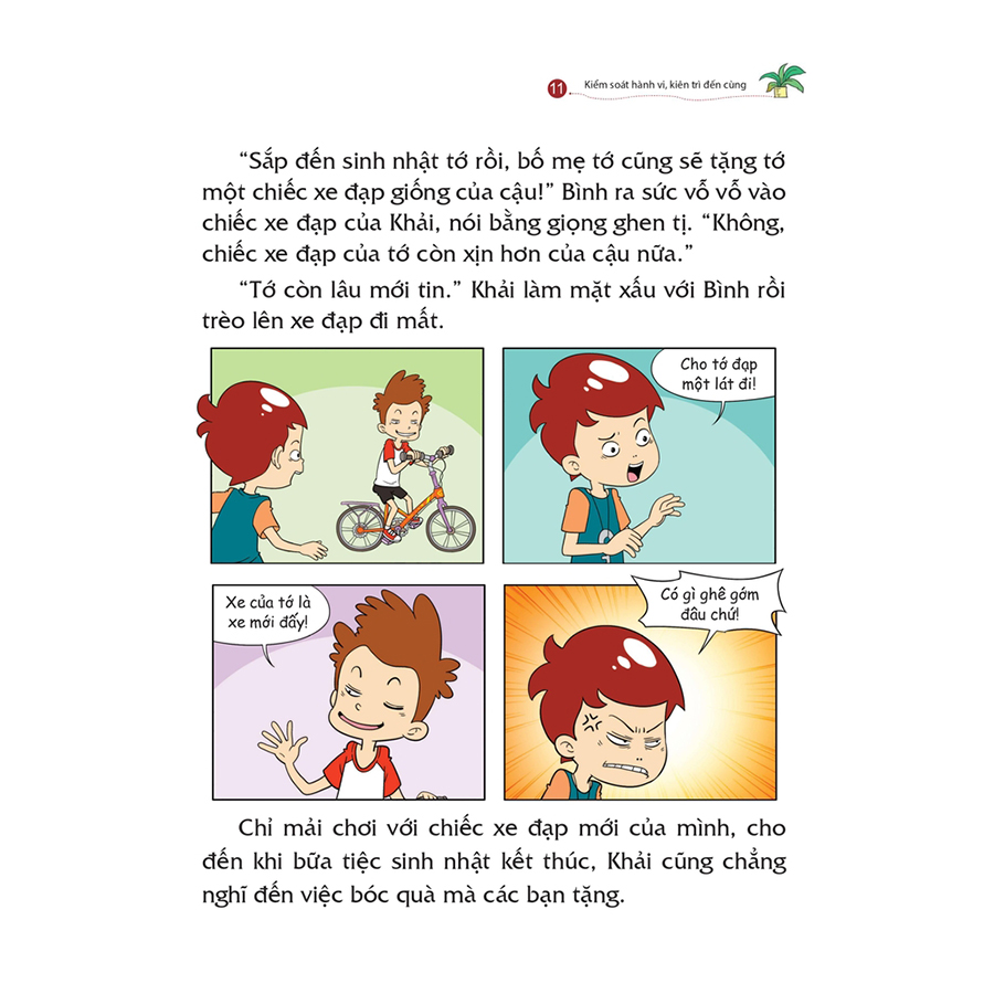 Kỹ Năng Quản Lý Bản Thân - Kiểm Soát Hành Vi, Kiên Trì Đến Cùng