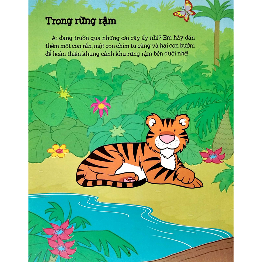 Cuốn Sách Bóc Dán Đầu Tiên Của Tớ - Động Vật