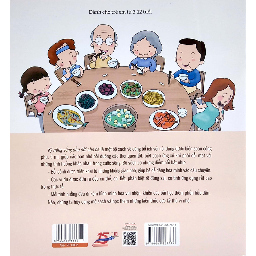 Kỹ Năng Sống Đầu Đời Cho Bé - Quy Tắc Ứng Xử Trên Bàn Ăn