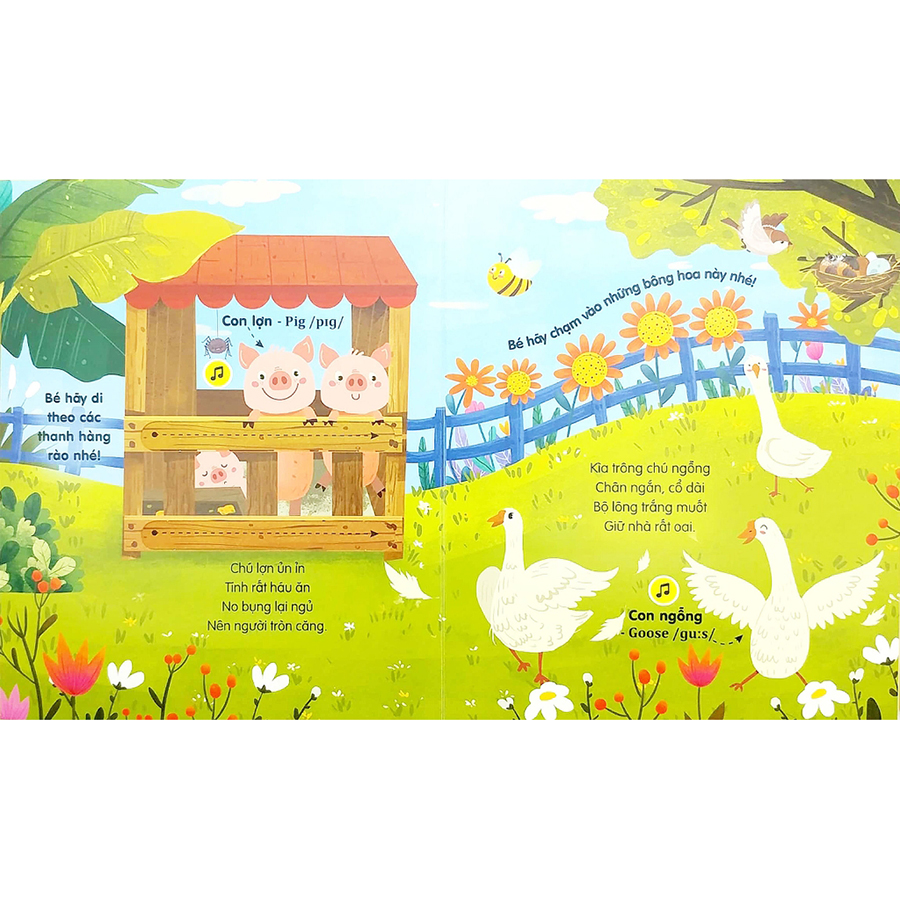 Sách Âm Thanh - Những Loài Vật Quanh Em
