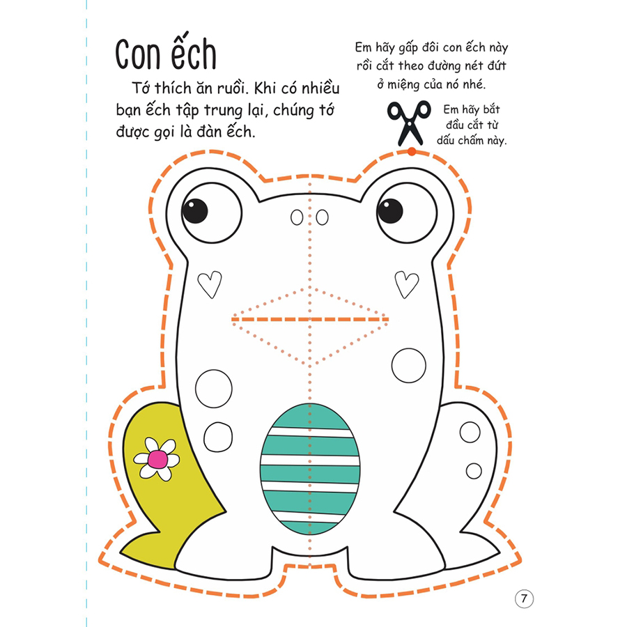 Cắt, Gấp, Tô Màu - Thế Giới Động Vật