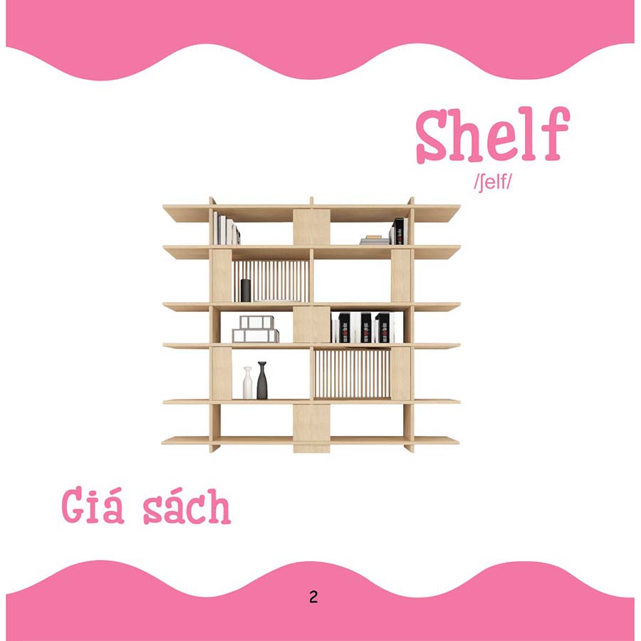 Từ Điển Bằng Hình Cho Trẻ Mầm Non - Đồ Vật Quanh Em