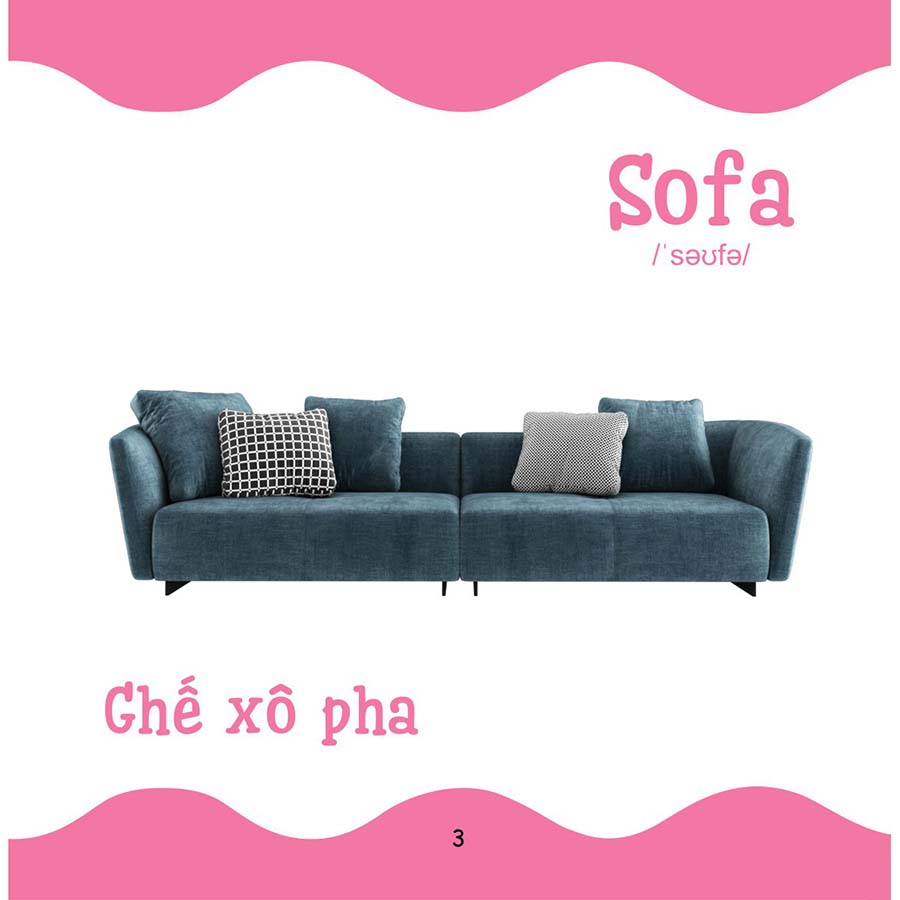 Từ Điển Bằng Hình Cho Trẻ Mầm Non - Đồ Vật Quanh Em