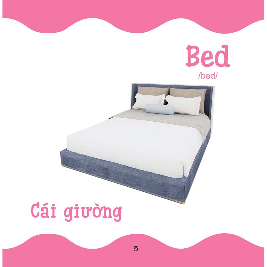 Từ Điển Bằng Hình Cho Trẻ Mầm Non - Đồ Vật Quanh Em