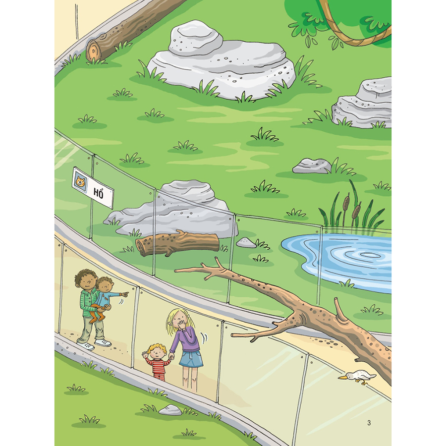 First Sticker Book - Sách Dán Hình Đầu Đời Cho Bé - Sở Thú