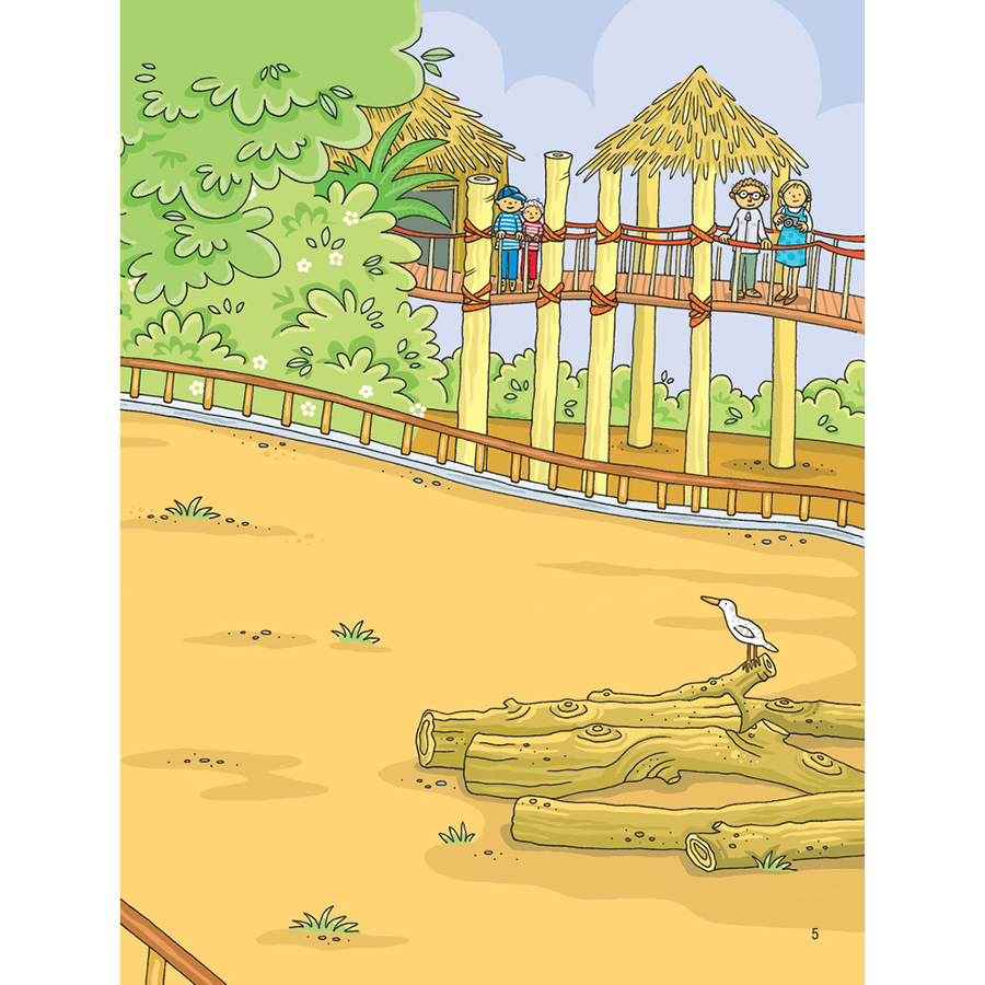 First Sticker Book - Sách Dán Hình Đầu Đời Cho Bé - Sở Thú