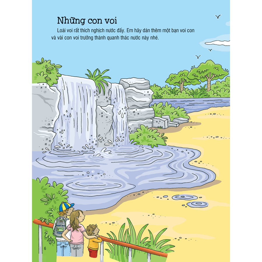 First Sticker Book - Sách Dán Hình Đầu Đời Cho Bé - Sở Thú