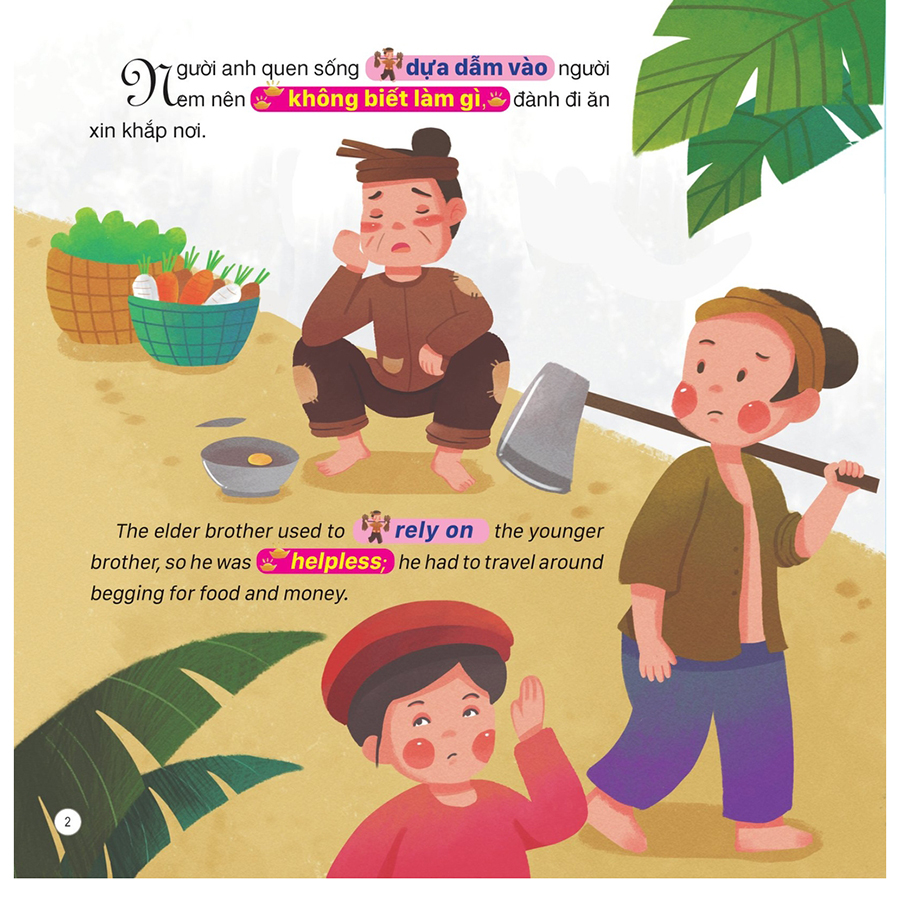 Truyện Cổ Tích Việt Nam - Bảy Điều Ước (Song Ngữ Việt - Anh)